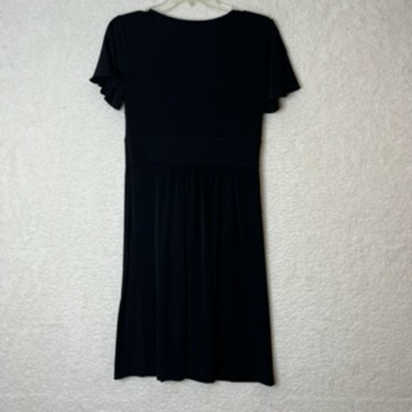 Calvin Klein Womans Dress Short Sleeve with Adornments Black Size XS XSmall - Picture 6 of 6